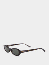 Saint Laurent Havana Brown SL 871 Cat-Eye Sunglasses