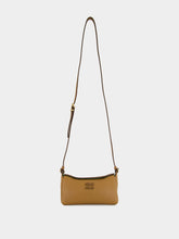 Miu Miu Caramel and Larice Beige Leather Pouch