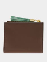 Miu Miu Burnt and Aquamarine Small Leather Wallet