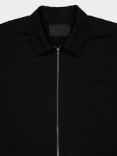 Prada Black Cotton Zip Shirt