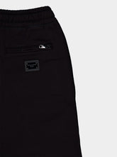 Dolce & Gabbana Black Cotton Drawstring Trousers