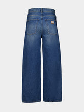 Dolce & Gabbana Blue Wide-Leg Denim Trousers
