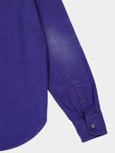 Prada Indigo Cotton Long-Sleeve Shirt