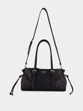 Prada Black Bonnie Medium Leather Tote