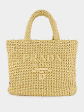 Prada Natural Small Crochet Tote Bag