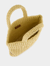 Prada Natural Small Crochet Tote Bag