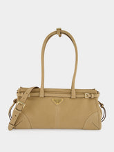 Prada Desert Bonnie Medium Nubuck Leather Handbag