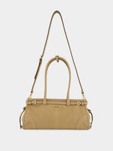 Prada Desert Bonnie Medium Nubuck Leather Handbag