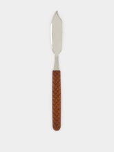 Neva Brown Intreccio Fish Knife
