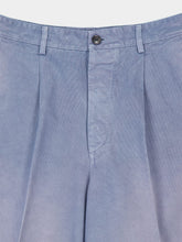 Marni Sky Blue Pleated Wide-Leg Trousers