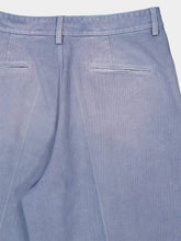 Marni Sky Blue Pleated Wide-Leg Trousers