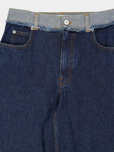 Marni Blue Inside-Out Denim Jeans