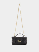 Gucci Black GG Milano Mini Top Handle Bag