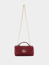 Gucci Ancora Red GG Milano Mini Top Handle Bag