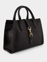 Gucci Black Medium Tote with Hook Closure