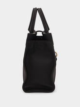 Gucci Black Medium Tote with Hook Closure