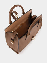 Gucci Brown Medium Tote Bag with Hook Closure