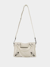 Balenciaga Le City Mini Bag in Optic White Lambskin Leatherskin