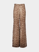 Zimmermann Illustration Leopard Print Flare Pant