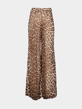 Zimmermann Illustration Leopard Print Flare Pant