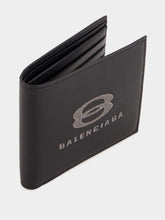 Balenciaga Black Folded Unity Wallet