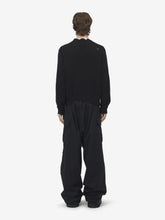 Alexander McQueen Black Distressed Skull Crew Neck Jumper