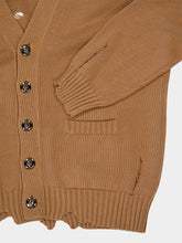 Alexander McQueen Distressed Skull Knitted Cardigan