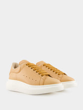 Alexander McQueen Natural Oversized Calf Leather Sneaker