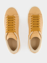 Alexander McQueen Natural Oversized Calf Leather Sneaker