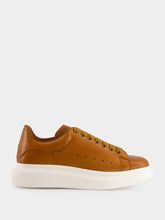 Alexander McQueen Tuscan Leather Low-Top Sneakers