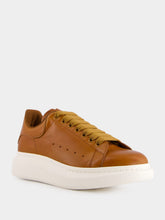 Alexander McQueen Tuscan Leather Low-Top Sneakers