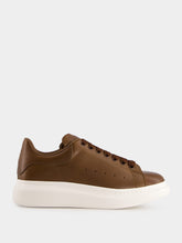 Alexander McQueen Military Brown Oversized Sneakers