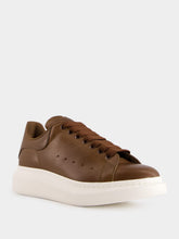 Alexander McQueen Military Brown Oversized Sneakers