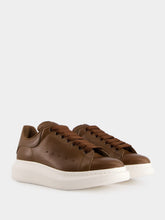 Alexander McQueen Military Brown Oversized Sneakers