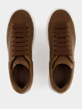 Alexander McQueen Military Brown Oversized Sneakers