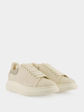 Alexander McQueen Off White and Green Oversized Sneaker