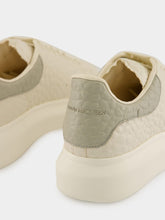 Alexander McQueen Off White and Green Oversized Sneaker