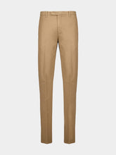 Boglioli Beige Pressed-Crease Trousers