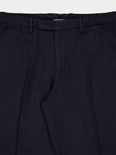 Boglioli Navy Pressed-Crease Trousers