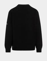 Balenciaga Black Wool Crewneck Sweater