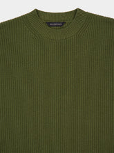 Balenciaga Khaki Green Wool Sweater