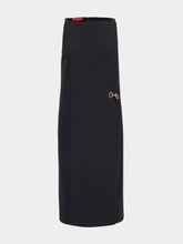 Gucci Black Horsebit Viscose Sable Dress