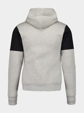 Balenciaga Grey Logo Embroidered Zipped Sweatshirt
