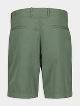 Boglioli Stretch-Cotton Green Bermuda Shorts