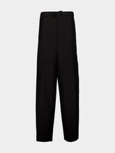 Balenciaga Black Fluid Tailored Pants