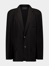 Balenciaga Black Single-Breasted Jacket