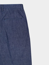 Boglioli Light Blue Cotton Straight Fit Trousers