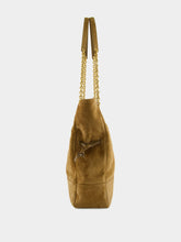 Saint Laurent Jamie Shopping Bag in Golden Leaf Suede