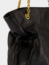 Saint Laurent Black Jamie Shopping Bag in Lambskin