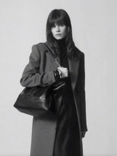 Saint Laurent Jamie Shopping Bag in Light Musk Lambskin